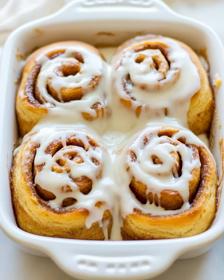 Cinnamon Rolls With Delicious Creamy Icing