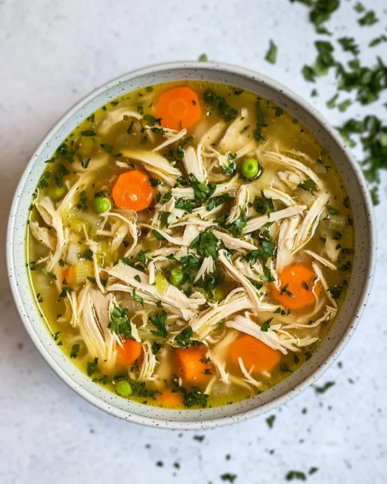 Classic Homemade Chicken Soup