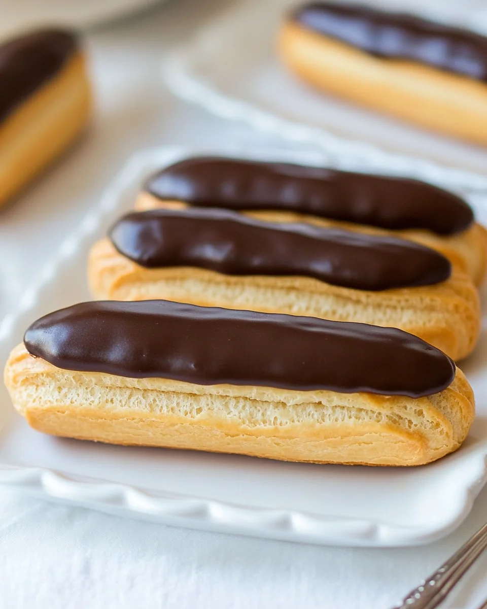 Classic Homemade Eclairs That Are Deliciously Sweet - additional image
