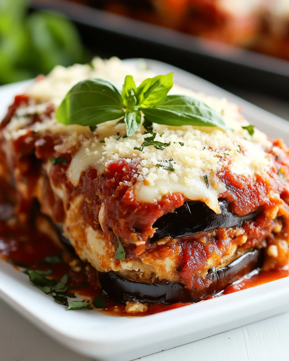 Classic Homemade Eggplant Parmesan Recipe - additional image