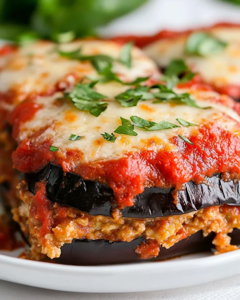 Classic Homemade Eggplant Parmesan Recipe