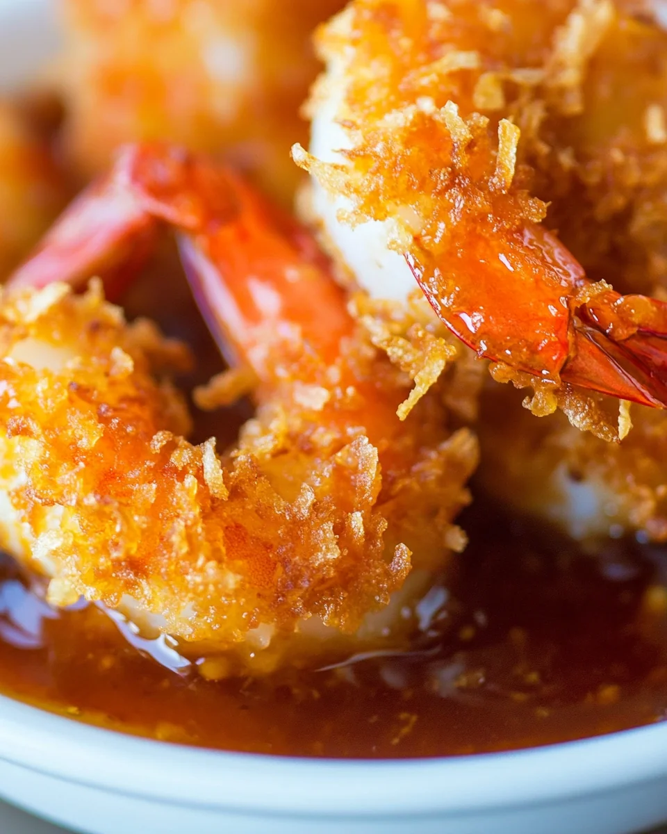 Crispy Coconut Shrimp With A Delicious Dipping Sauce - additional image