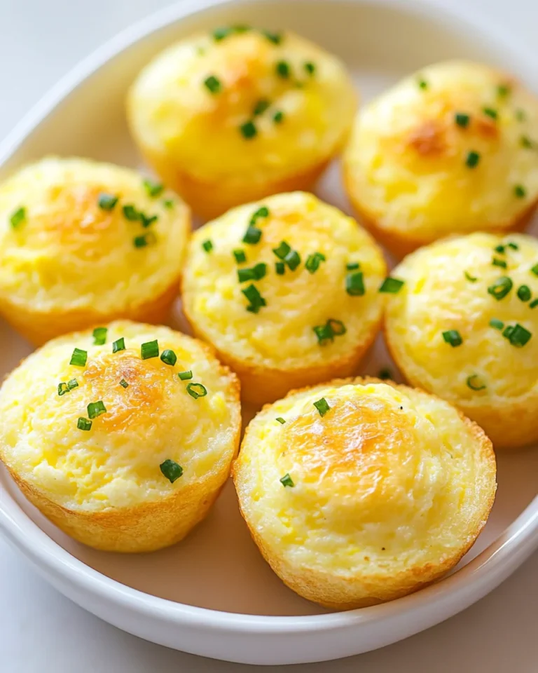 Savory Cottage Cheese Egg Bites for a Healthy Breakfast