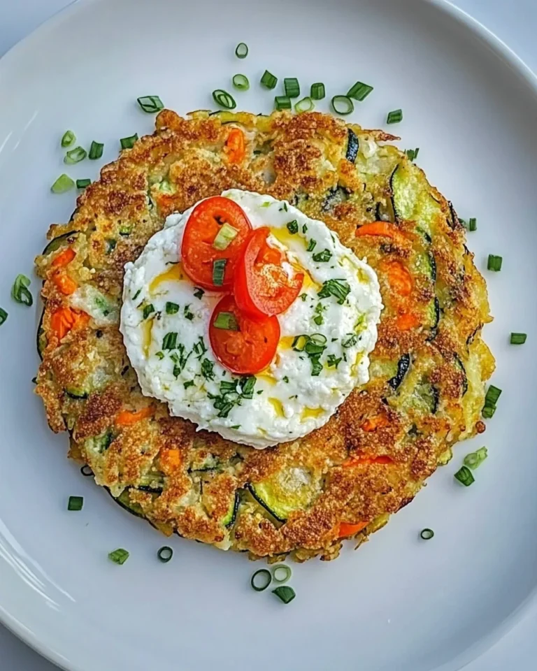 Simple Courgette and Halloumi Rosti Recipe