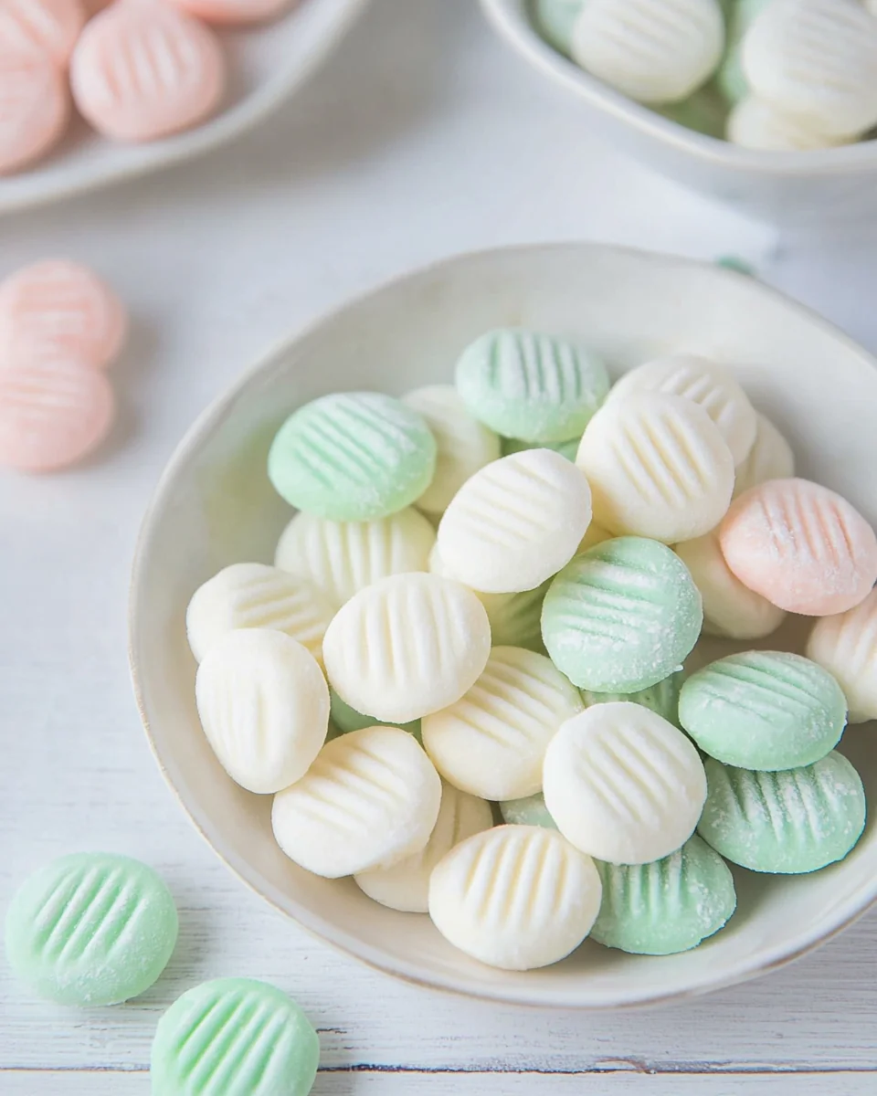 Creamy Homemade Cream Cheese Mints Recipe - additional image