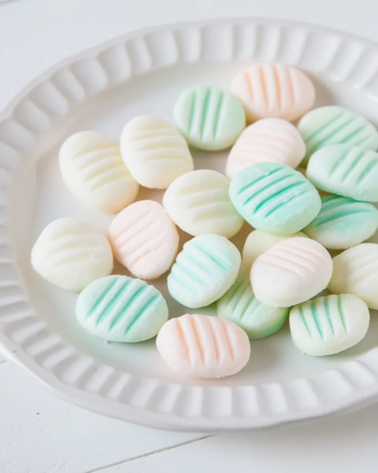 Creamy Homemade Cream Cheese Mints Recipe