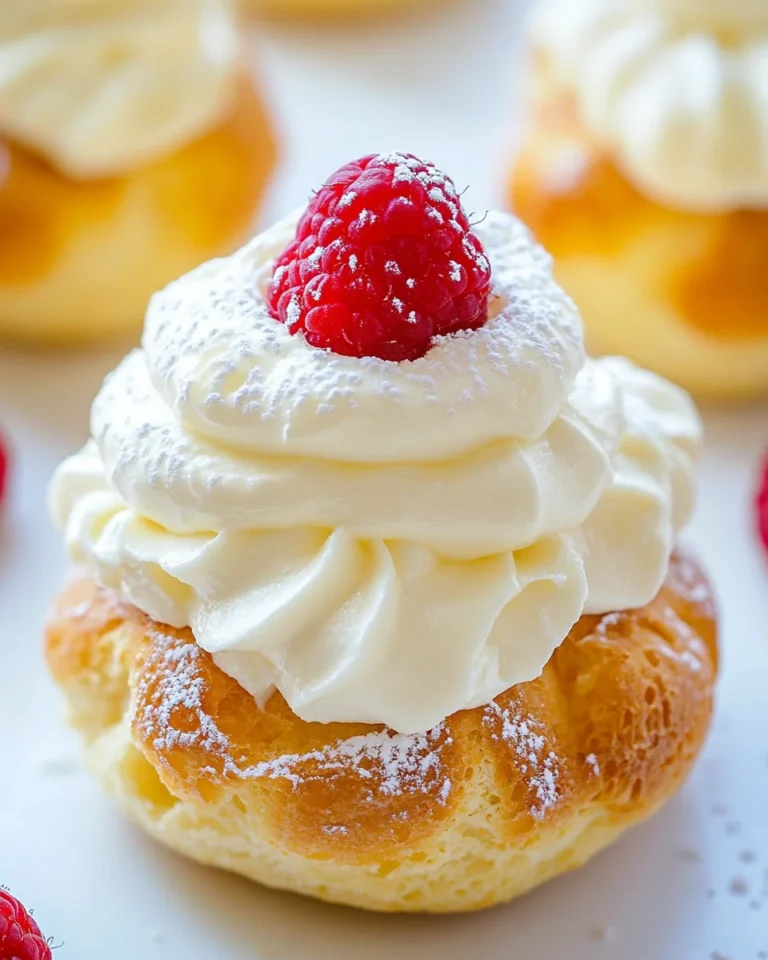 Simple Homemade Cream Puffs Recipe