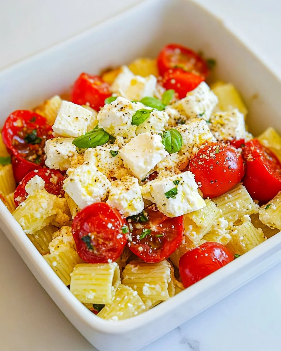 Creamy Homemade Baked Feta Pasta Delight - additional image
