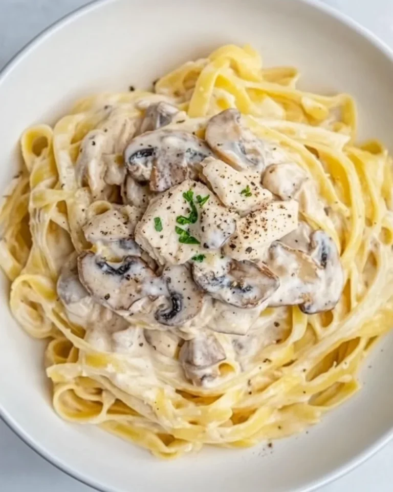 Creamy Chicken And Mushroom Pasta Recipe