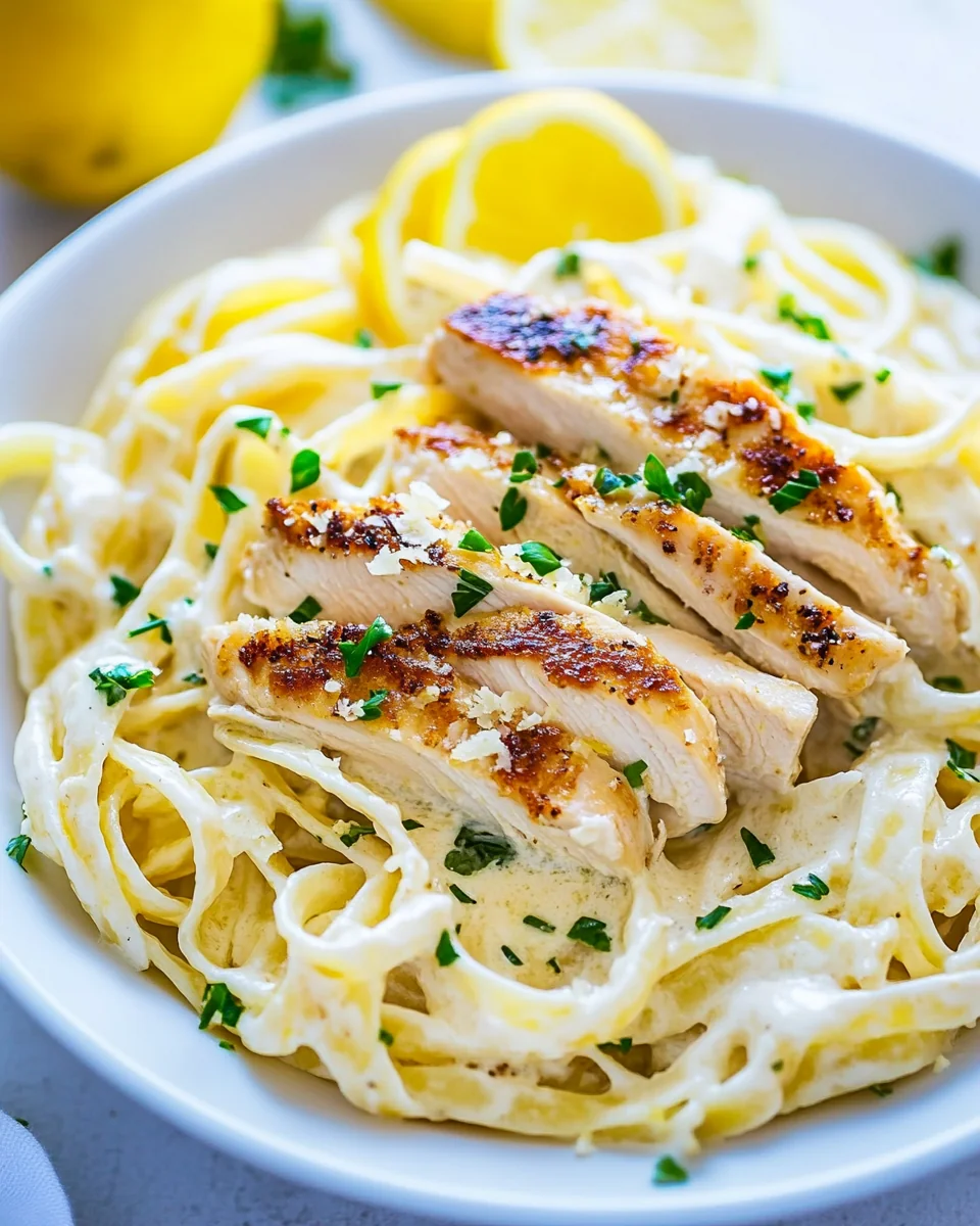 Creamy Lemon Chicken Pasta Recipe for Cozy Nights - additional image