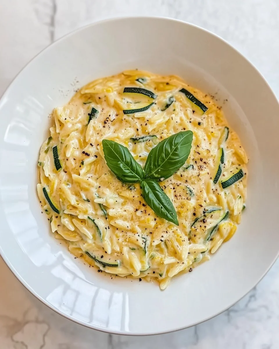 Creamy Lemon Orzo With Fresh Courgette - additional image