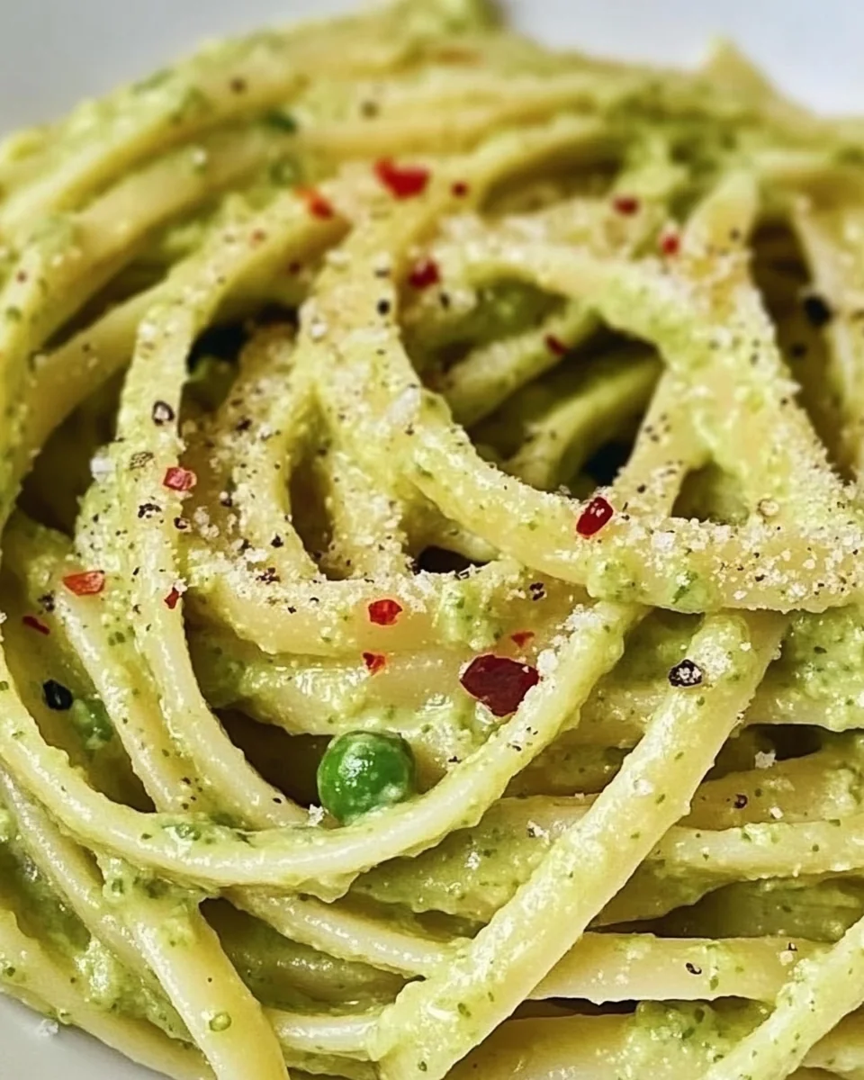 Creamy Fresh Pea Pasta - additional image