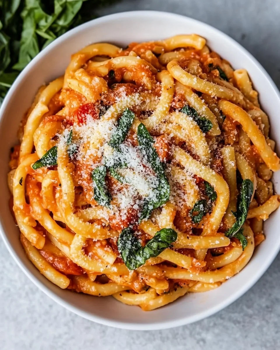 Creamy Tomato Pasta Made Fresh and Homemade - additional image