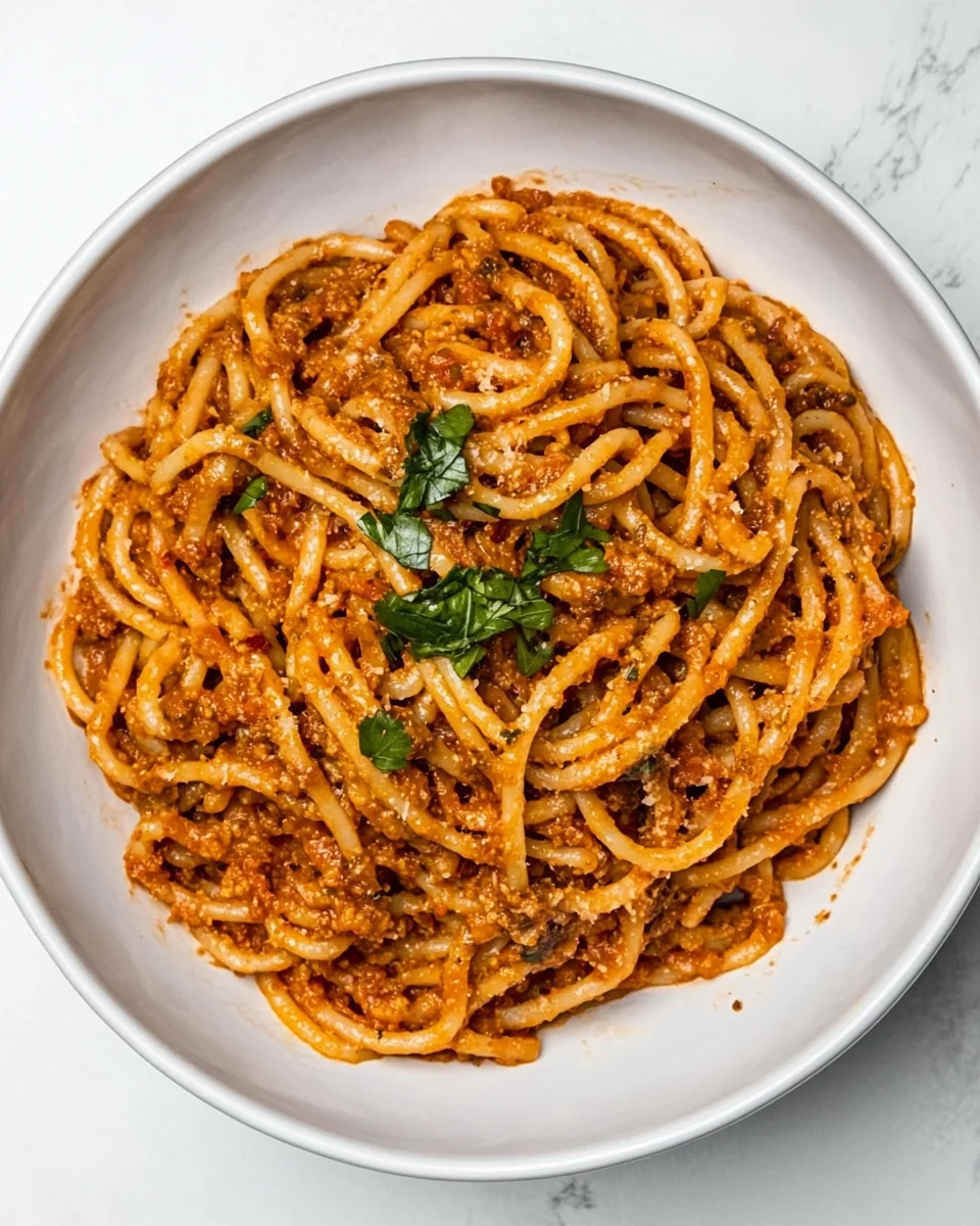 Creamy Tomato and Harissa Pasta Recipe Made From Scratch - additional image