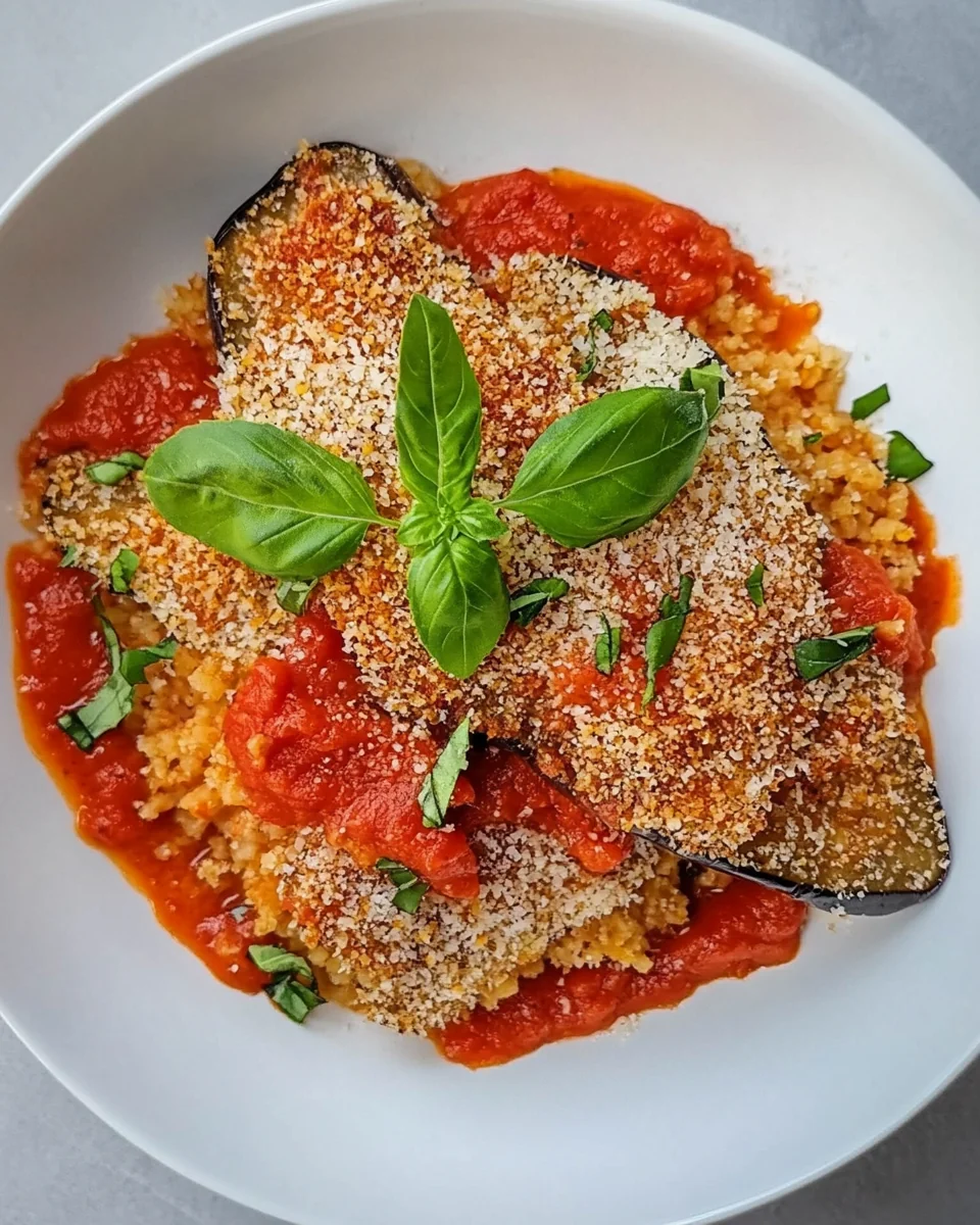Crispy Homemade Aubergine Parmigiana - additional image