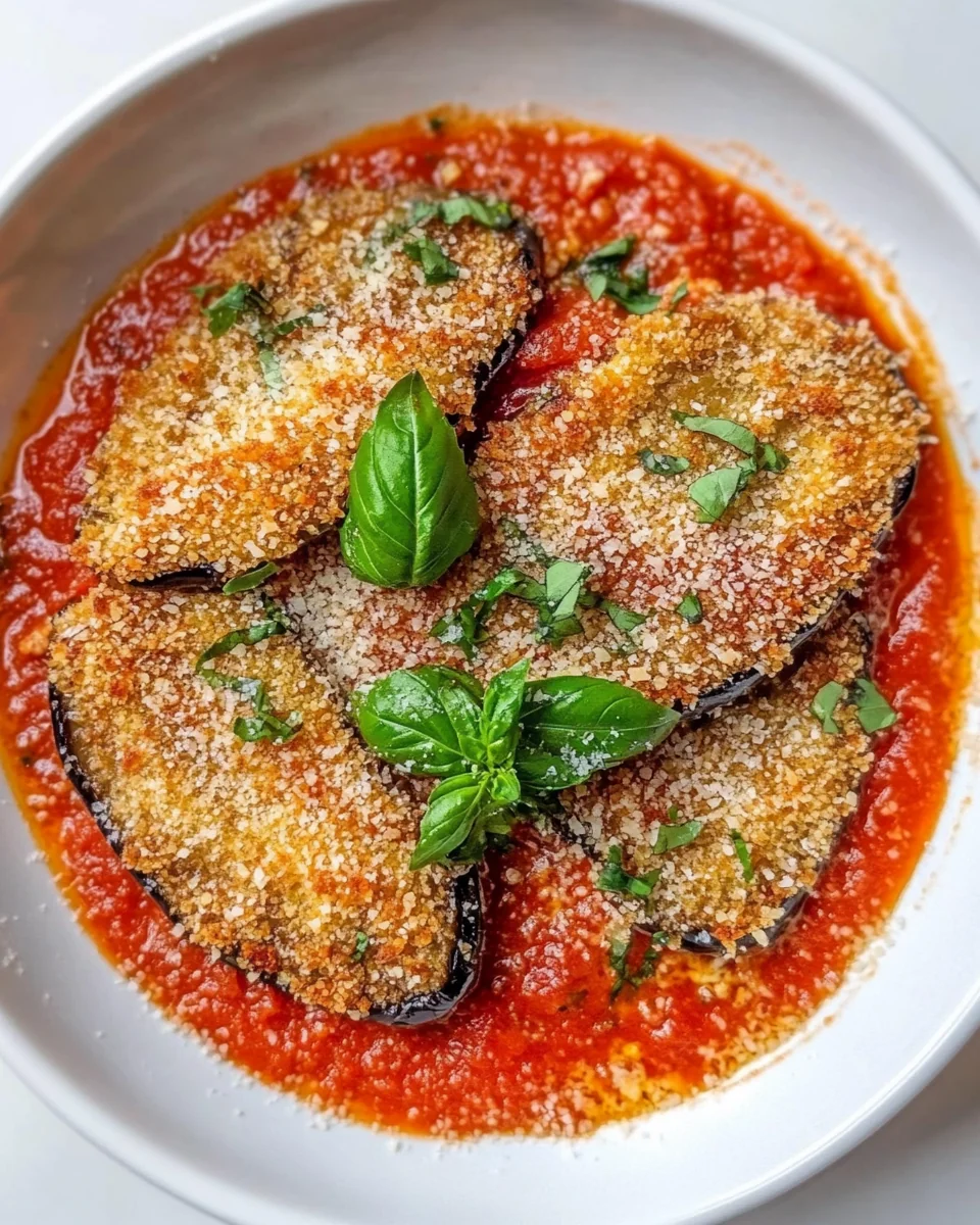 Crispy Homemade Aubergine Parmigiana - additional image