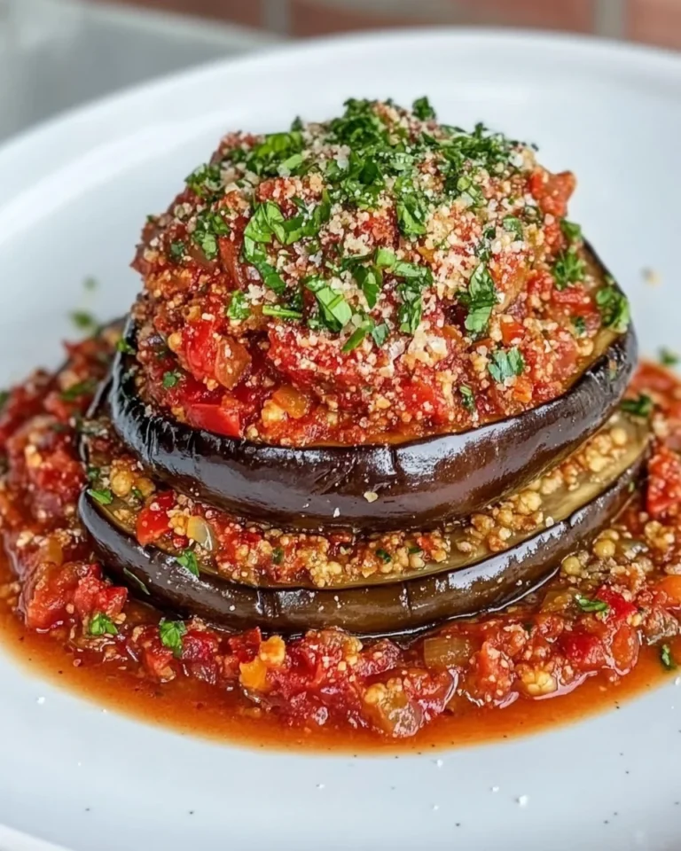 Crispy Homemade Aubergine Puttanesca