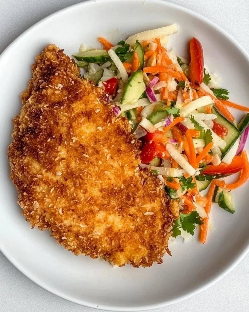 Crispy Coconut Chicken with Fresh Thai Salad - additional image