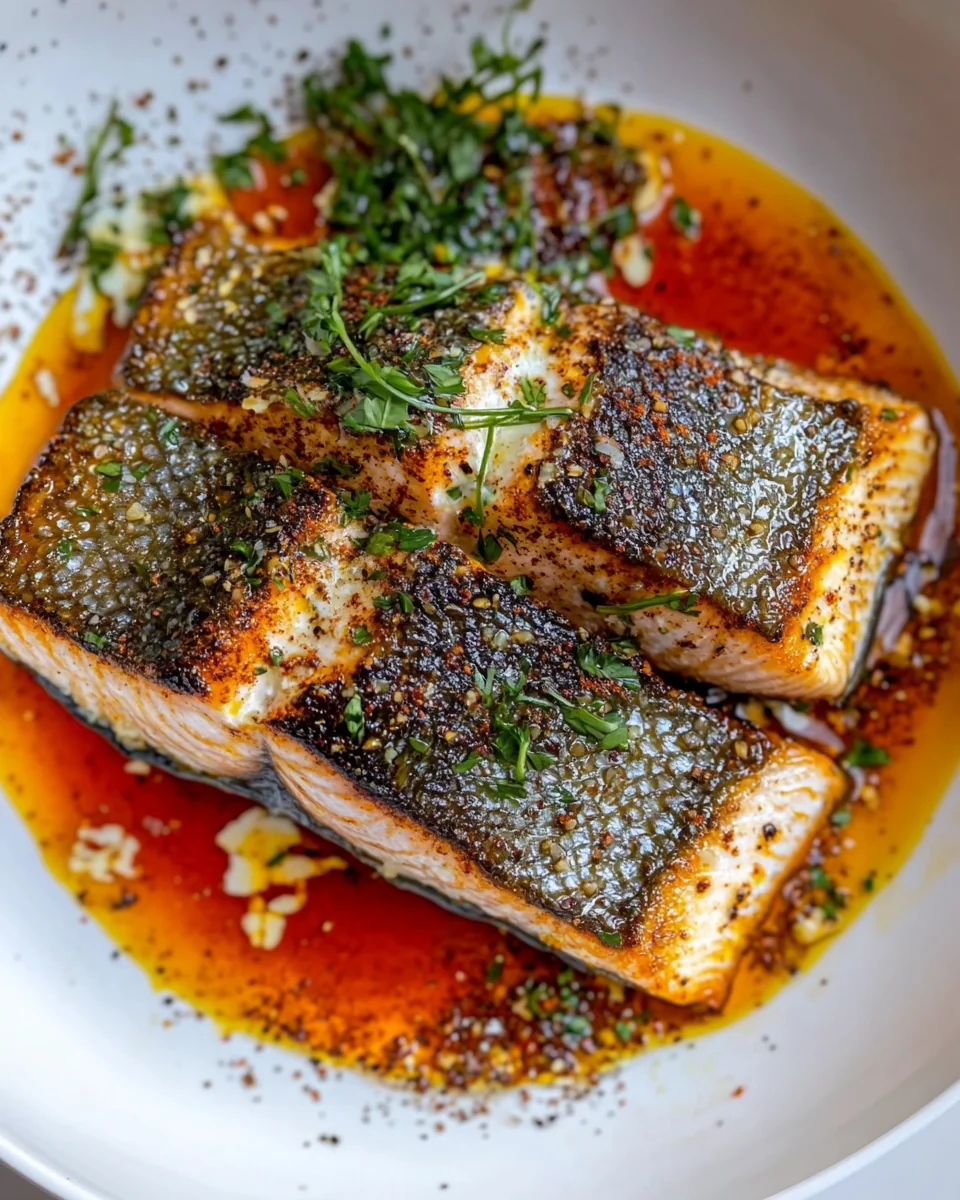 Crispy Salmon with Flavorful Spiced Butter - additional image