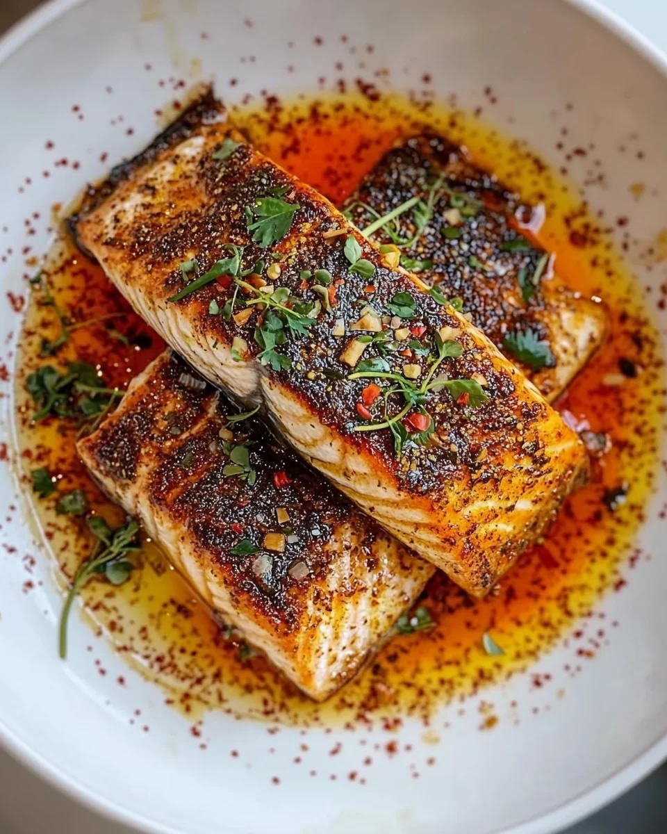 Crispy Salmon with Flavorful Spiced Butter - additional image