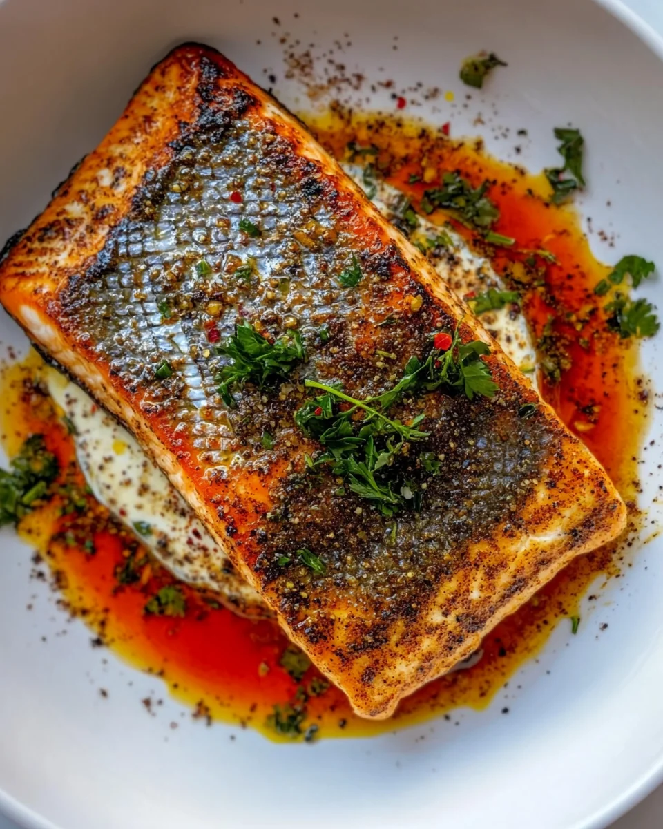 Crispy Salmon with Flavorful Spiced Butter - additional image