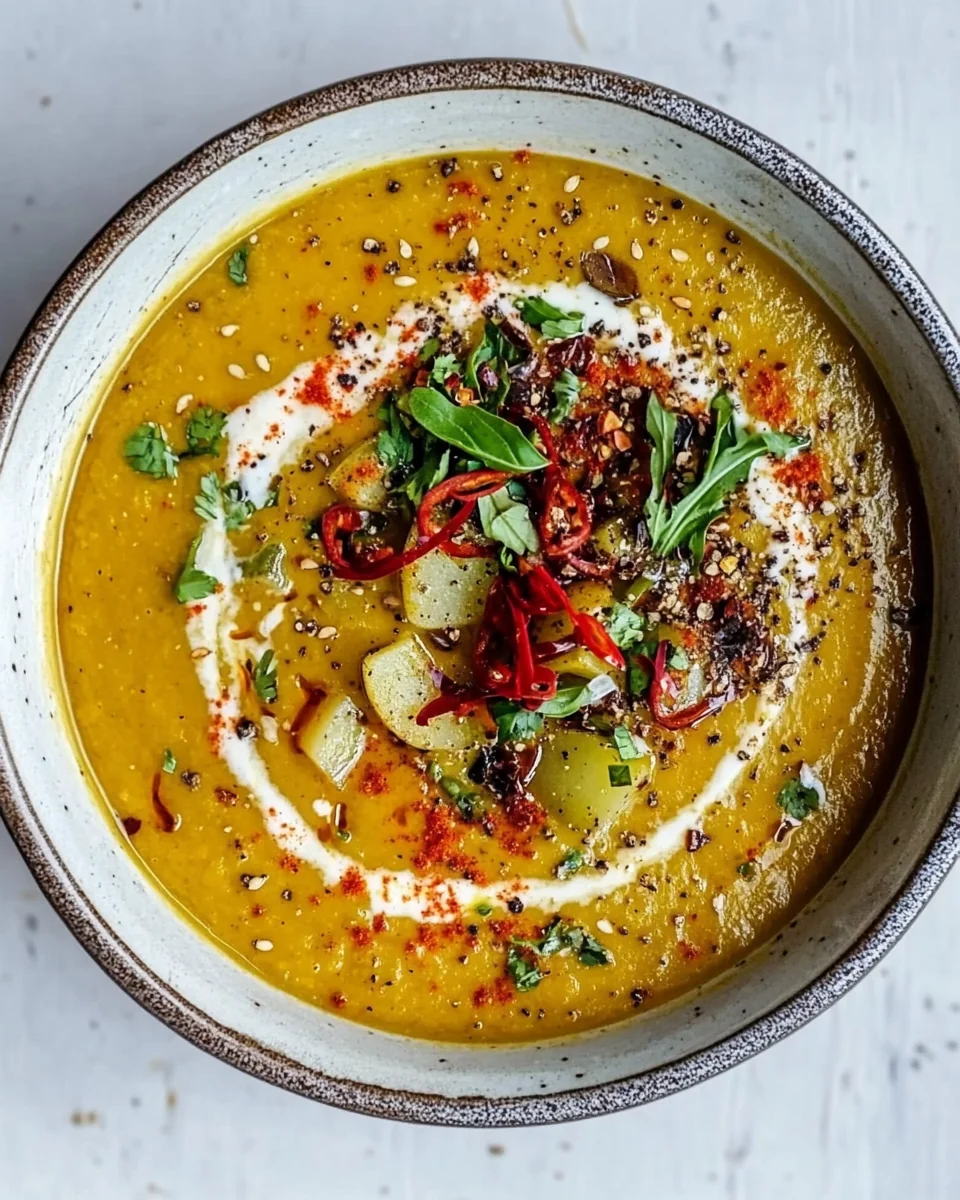 Simple Curried Leek and Potato Soup - additional image