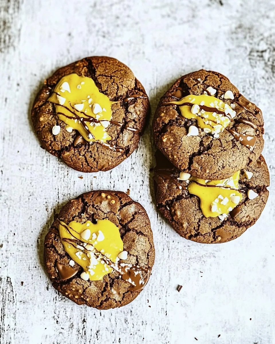 Double Chocolate Chip Tahini Cookies Made From Scratch - additional image