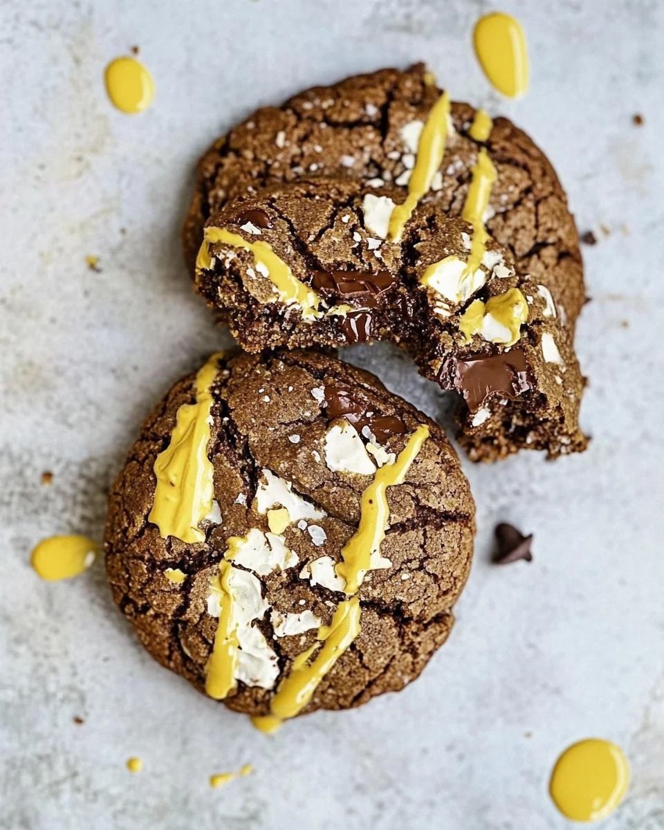Double Chocolate Chip Tahini Cookies Made From Scratch - additional image