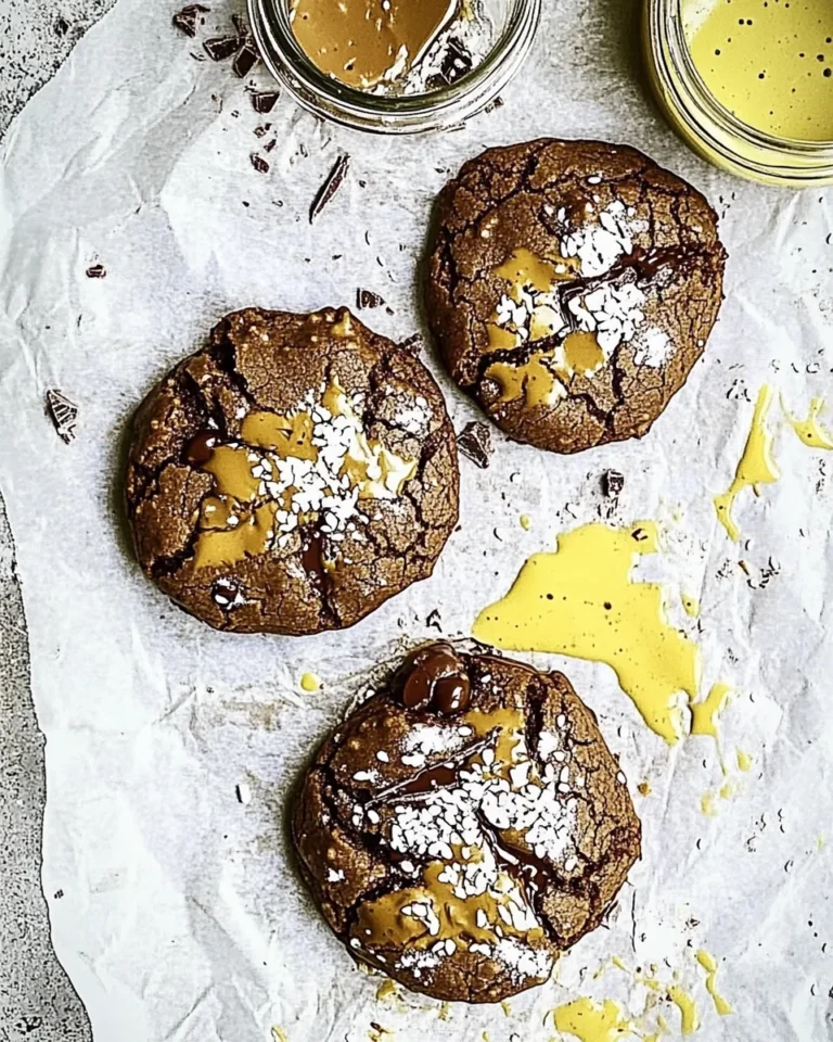 Double Chocolate Chip Tahini Cookies Made From Scratch