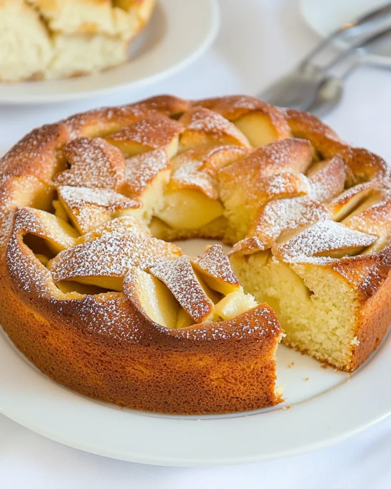 Simple and Delicious Apple Cake