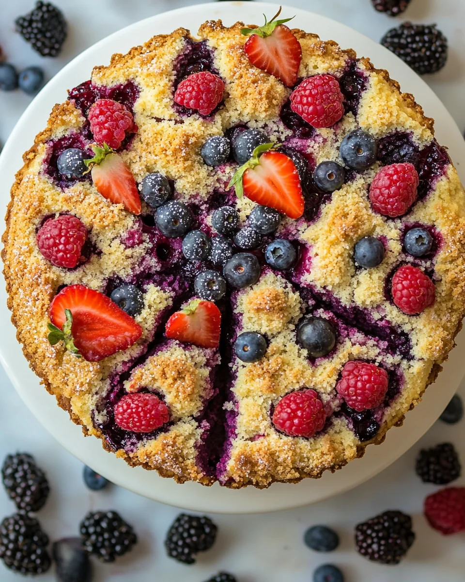 Simple Homemade Berry Cake Recipe - additional image