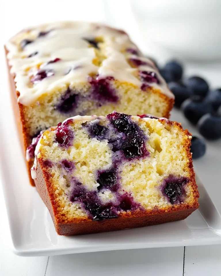 Simple Homemade Blueberry Bread Recipe