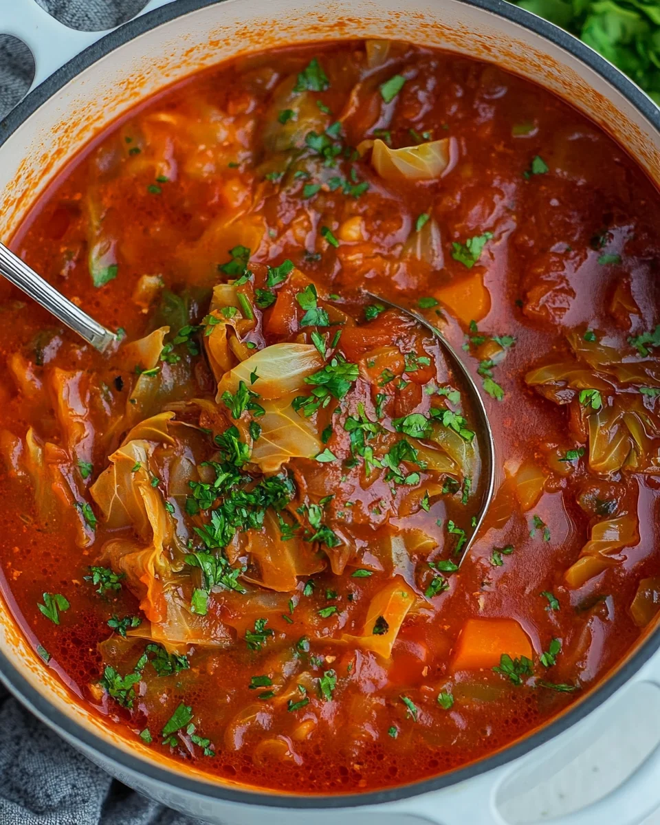 Simple Homemade Cabbage Soup Recipe - additional image