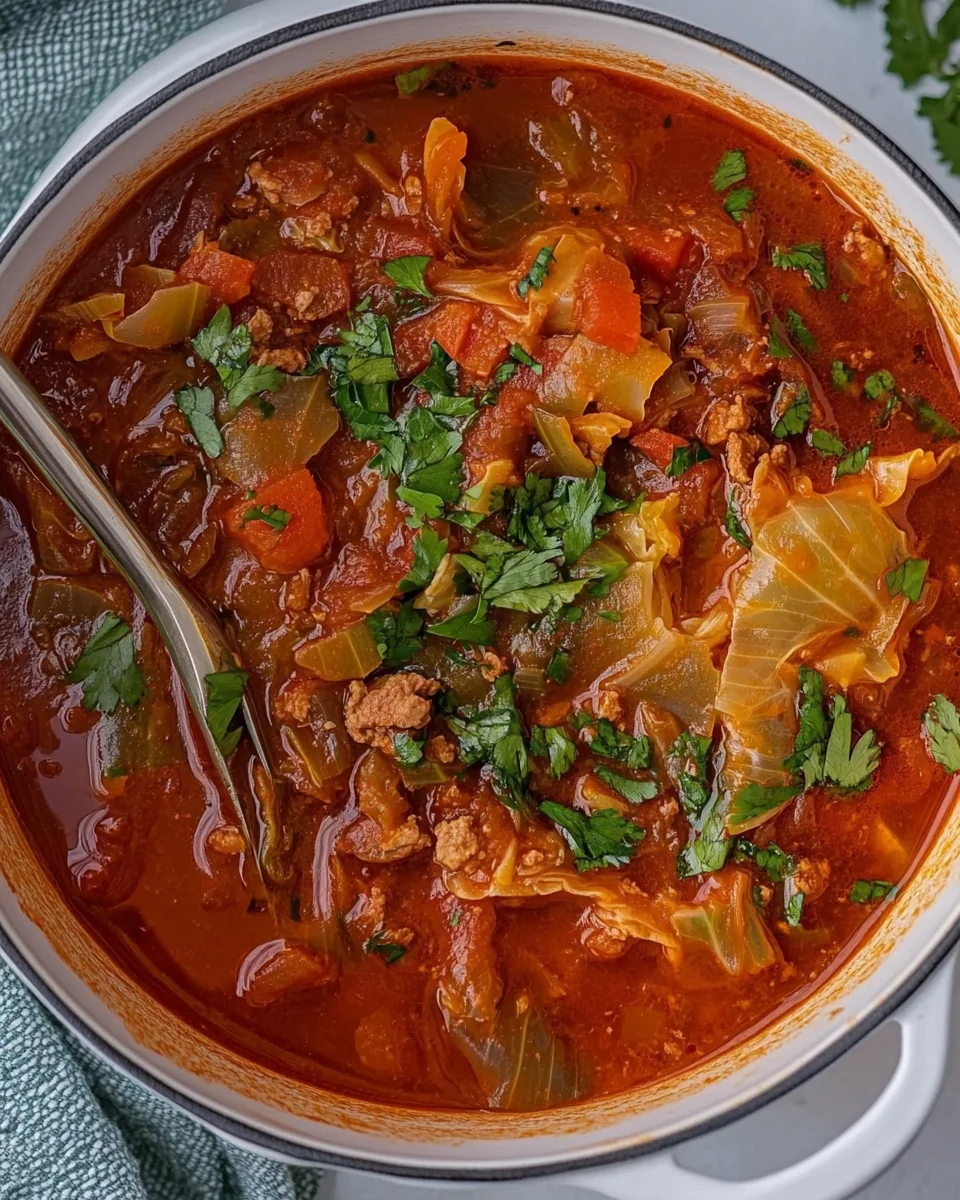 Simple Homemade Cabbage Soup Recipe - additional image