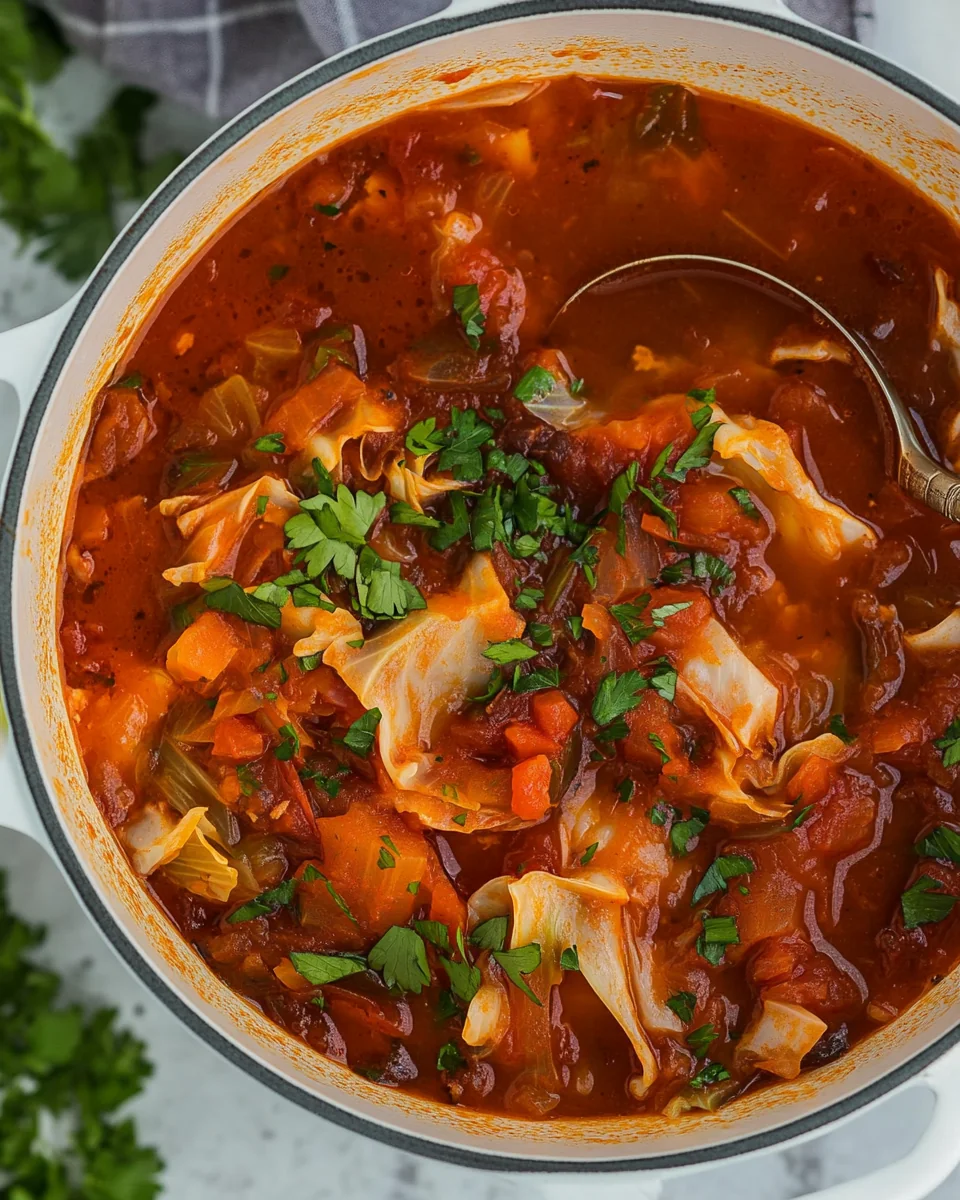 Simple Homemade Cabbage Soup Recipe - additional image