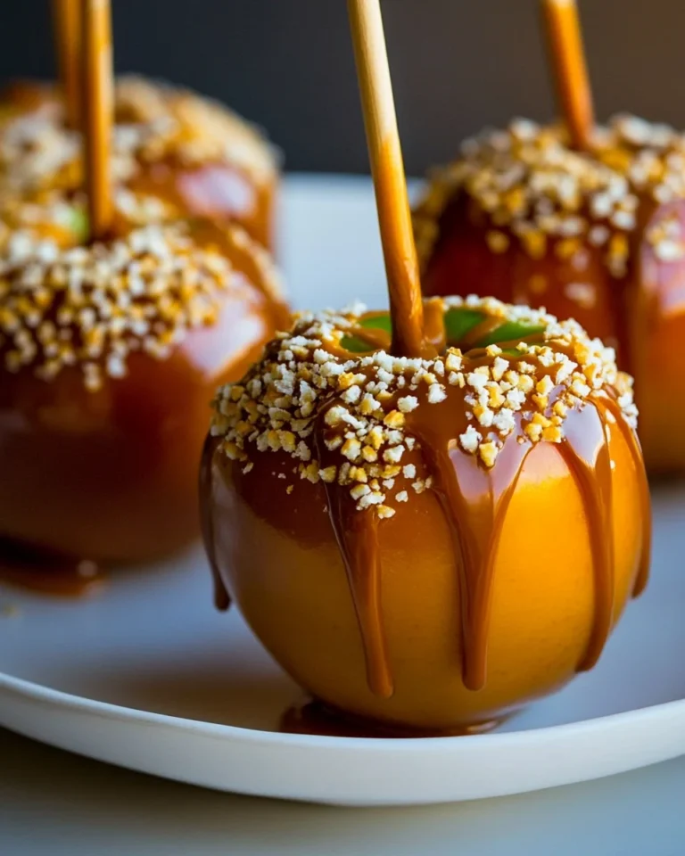Simple Homemade Caramel Apples Recipe