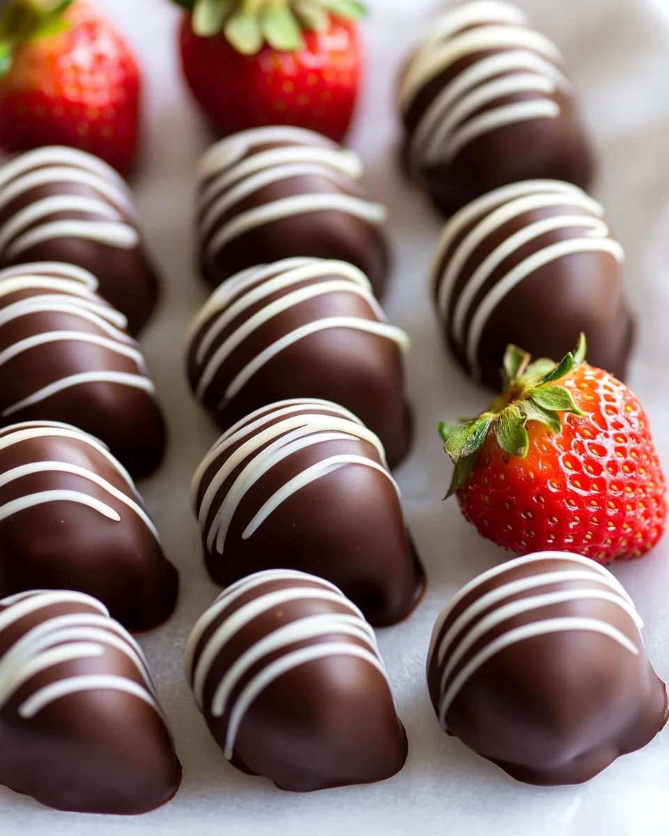 Simple Chocolate Covered Strawberries - additional image