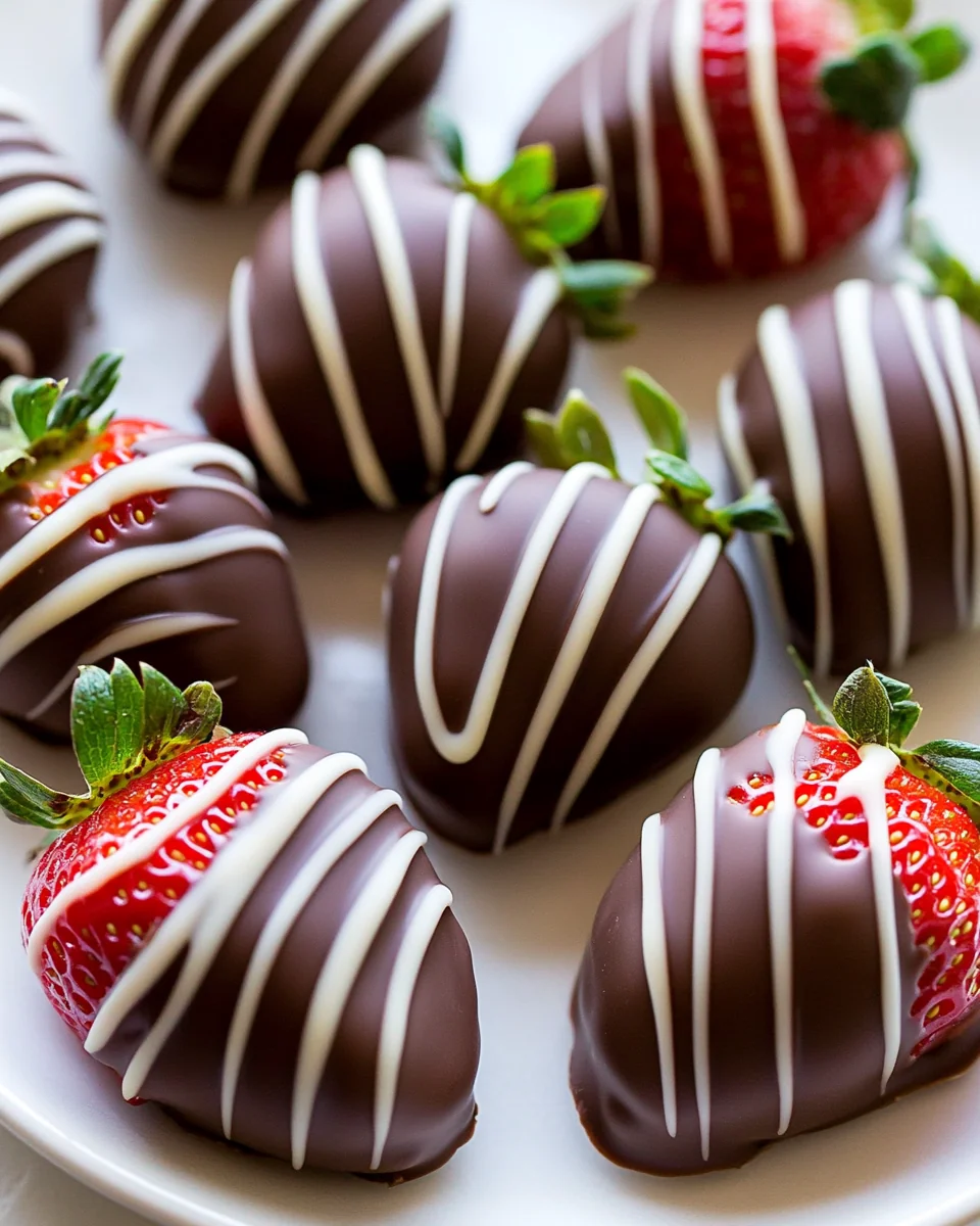 Simple Chocolate Covered Strawberries - additional image
