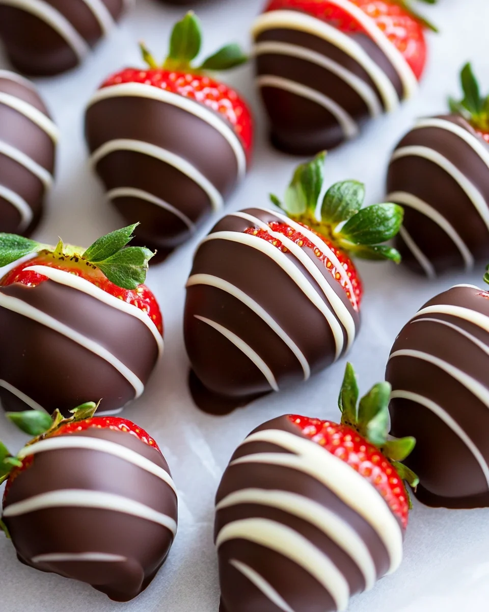 Simple Chocolate Covered Strawberries - additional image