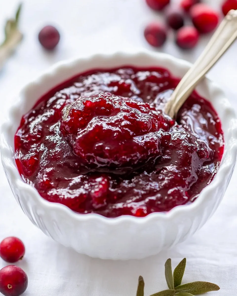 Simple Homemade Cranberry Sauce Recipe - additional image