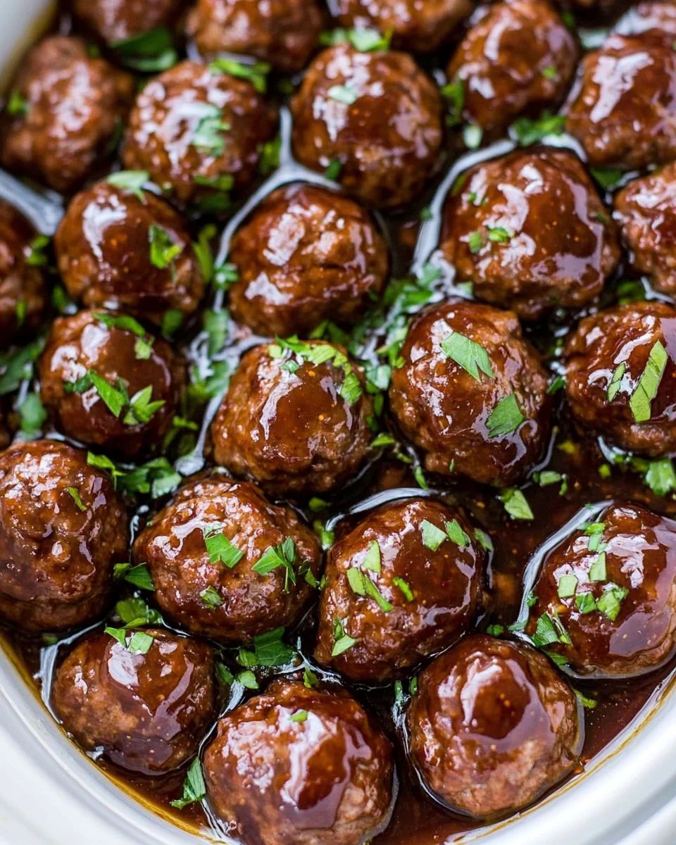 Simple Grape Jelly Meatballs Recipe - additional image