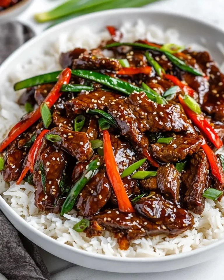 Simple and Delicious Mongolian Beef Recipe