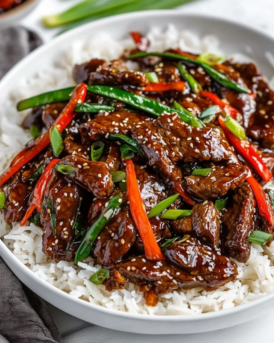 Simple and Delicious Mongolian Beef Recipe
