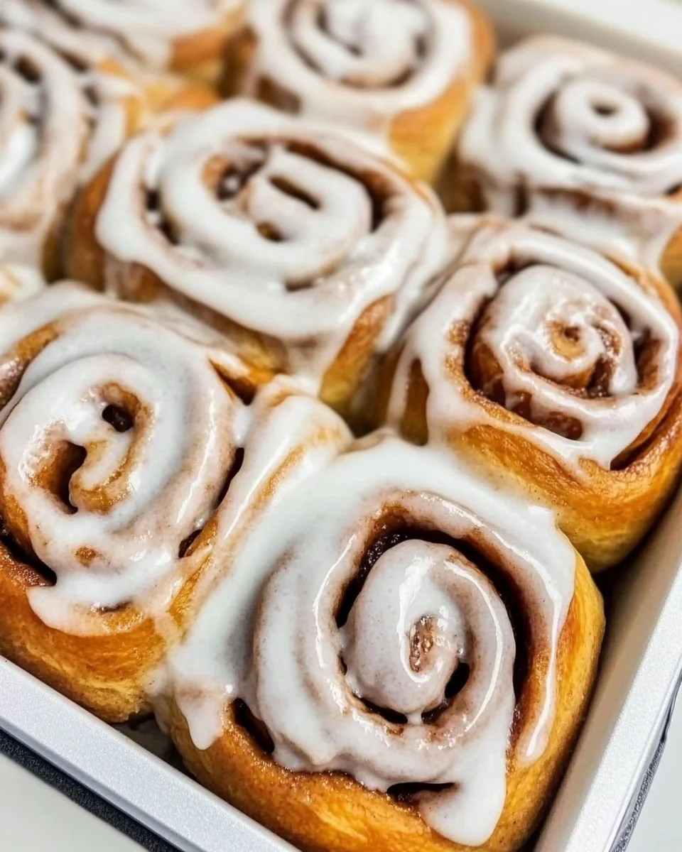 Simple Pumpkin Cinnamon Rolls - additional image