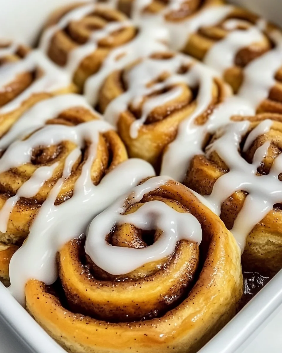 Simple Pumpkin Cinnamon Rolls - additional image