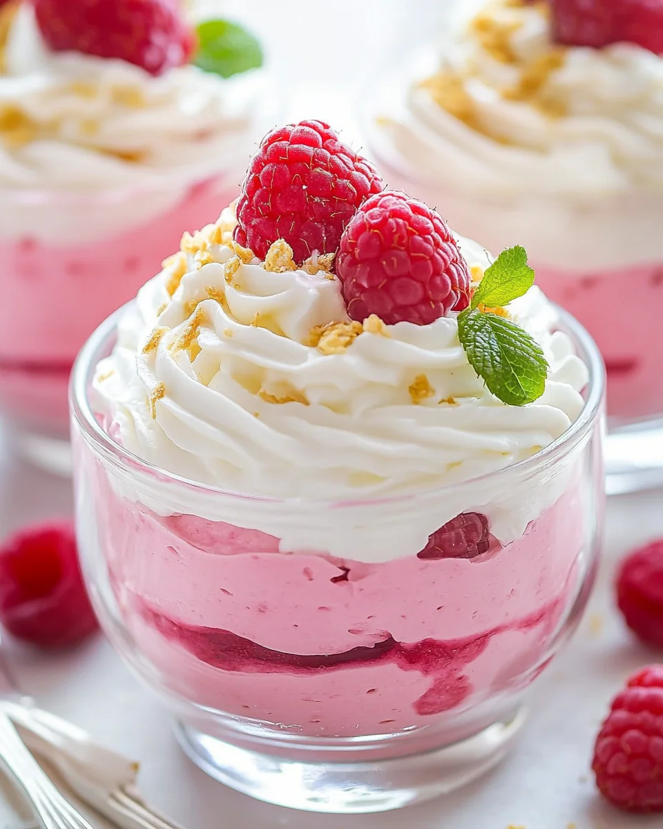 Simple Homemade Raspberry Mousse Recipe - additional image