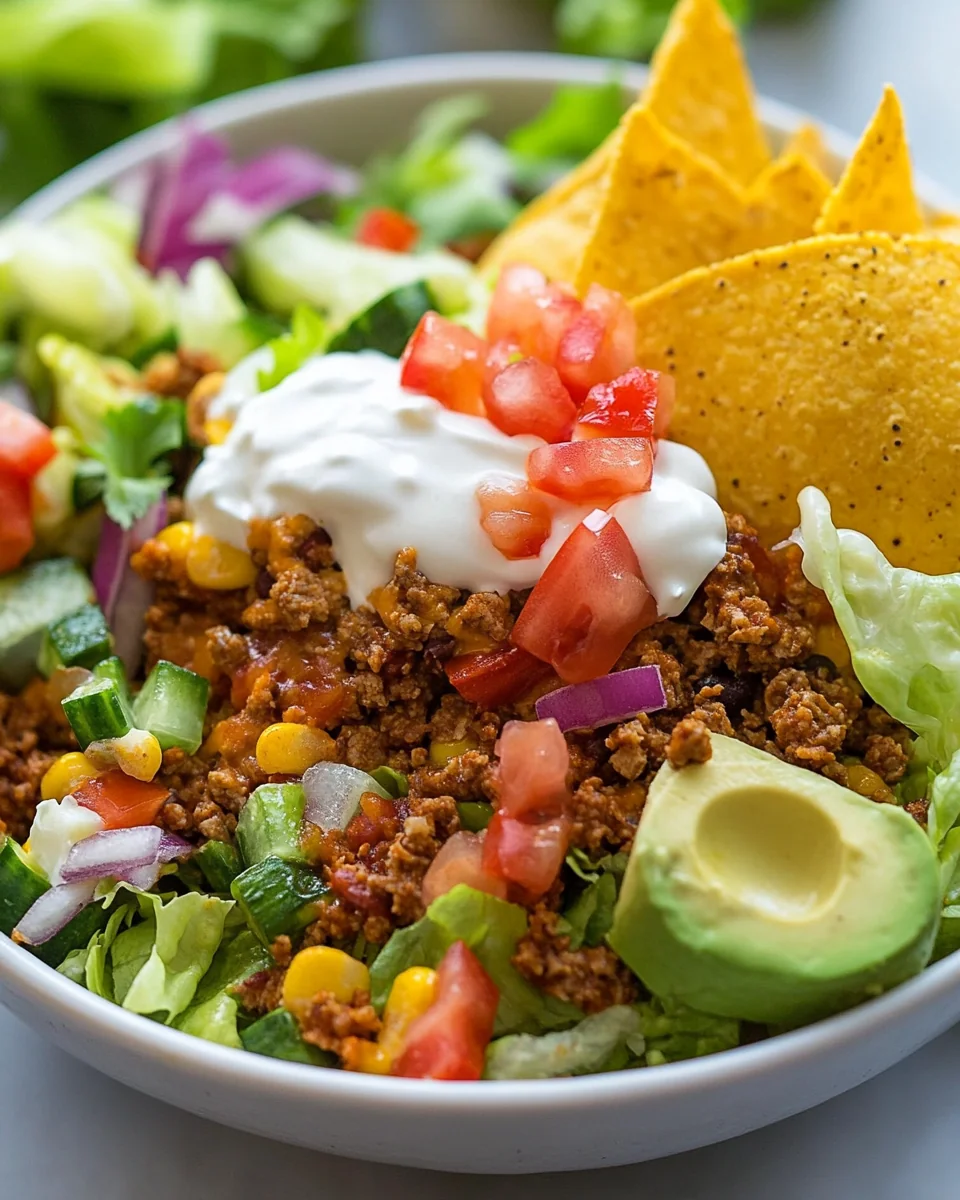 Simple Fresh Taco Salad