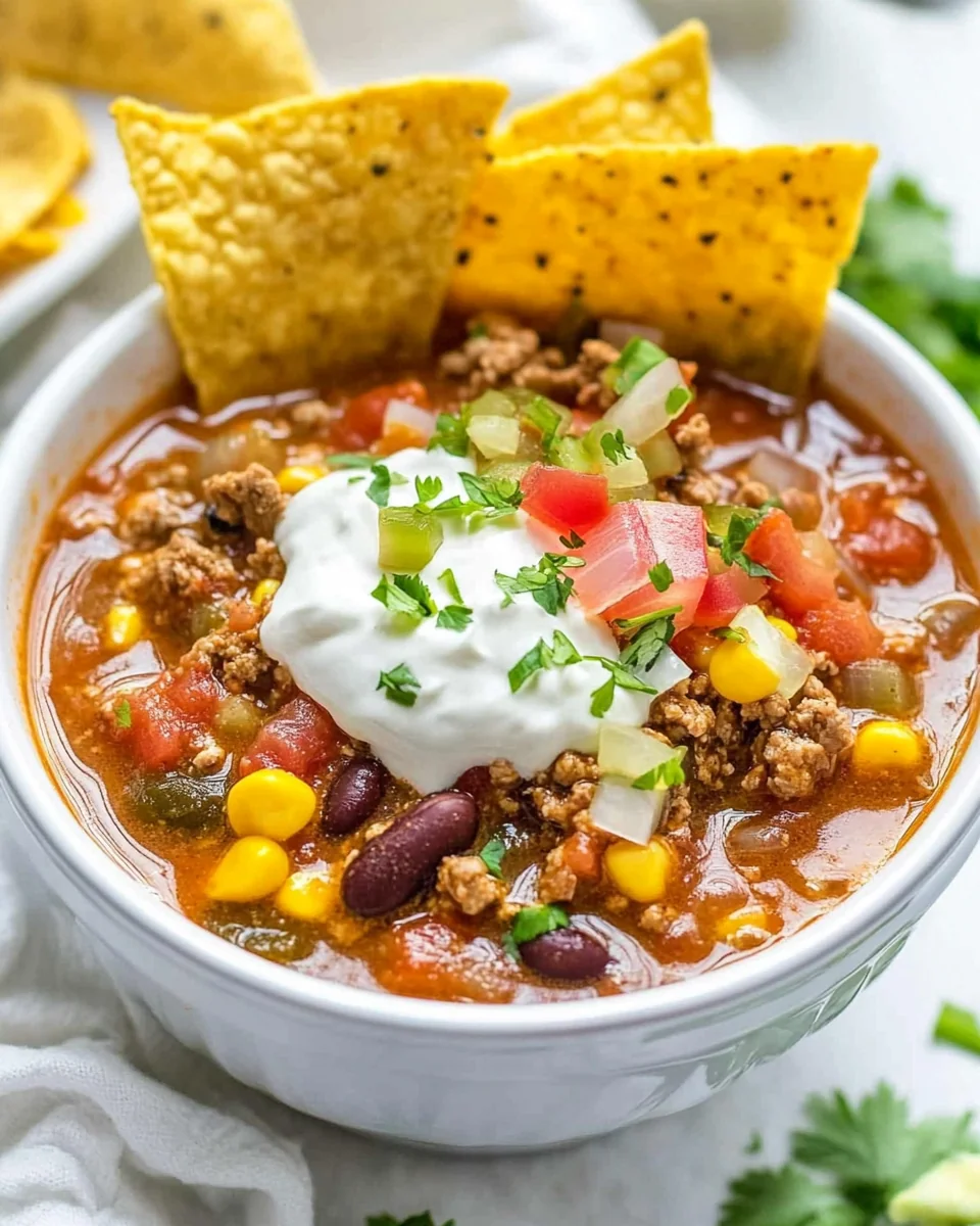 Simple and Delicious Taco Soup Recipe - additional image
