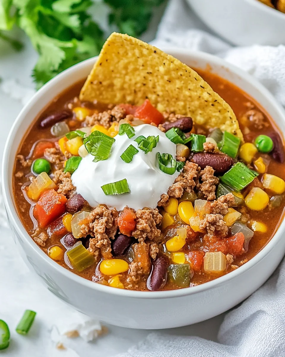 Simple and Delicious Taco Soup Recipe - additional image