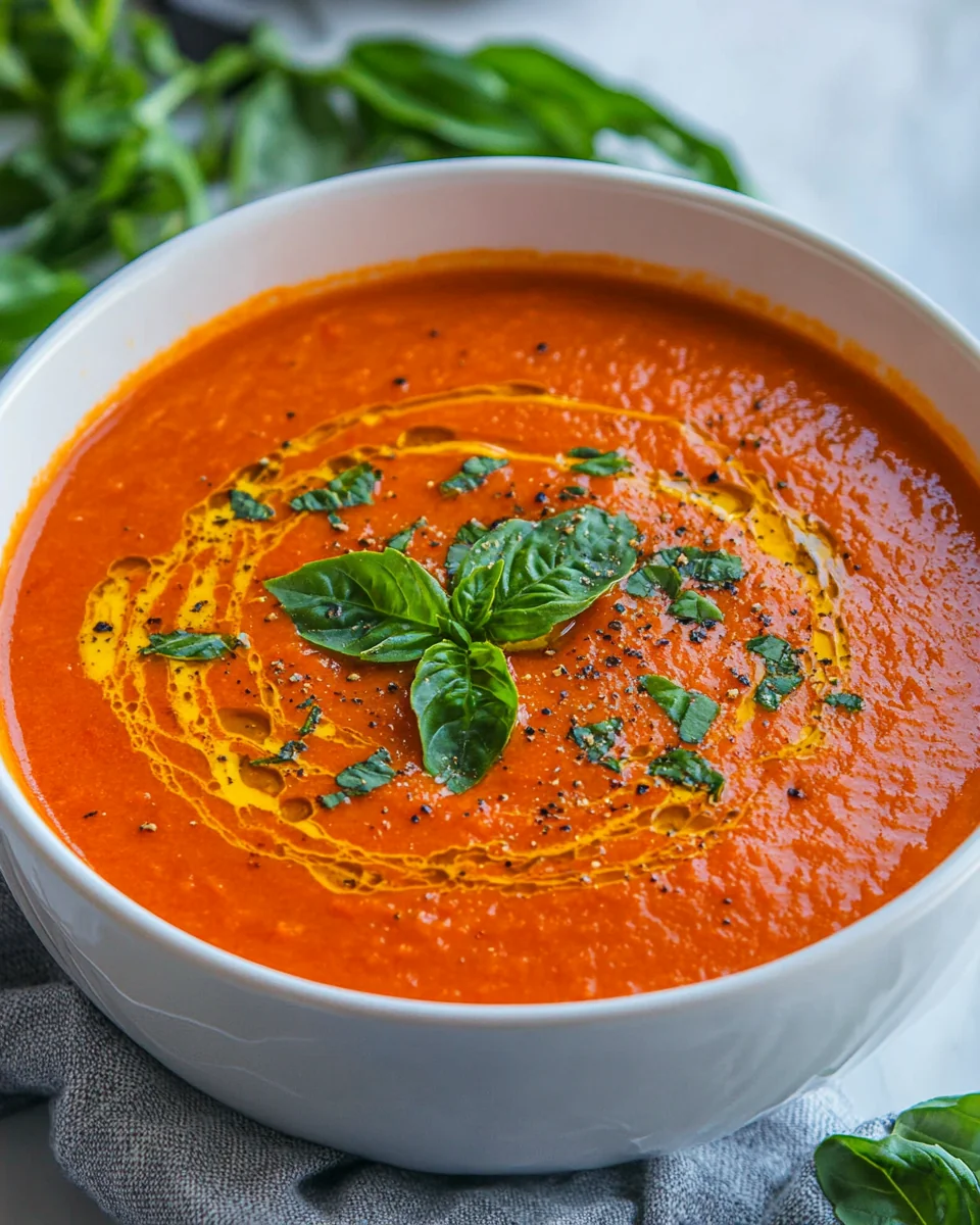 Simple Homemade Tomato Soup Recipe - additional image